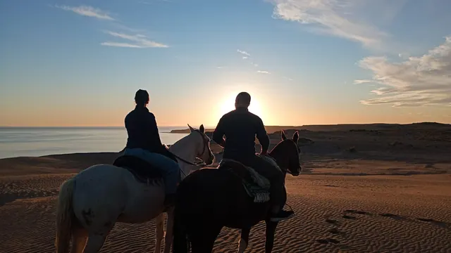 Cabalgata en Puerto Pirámides